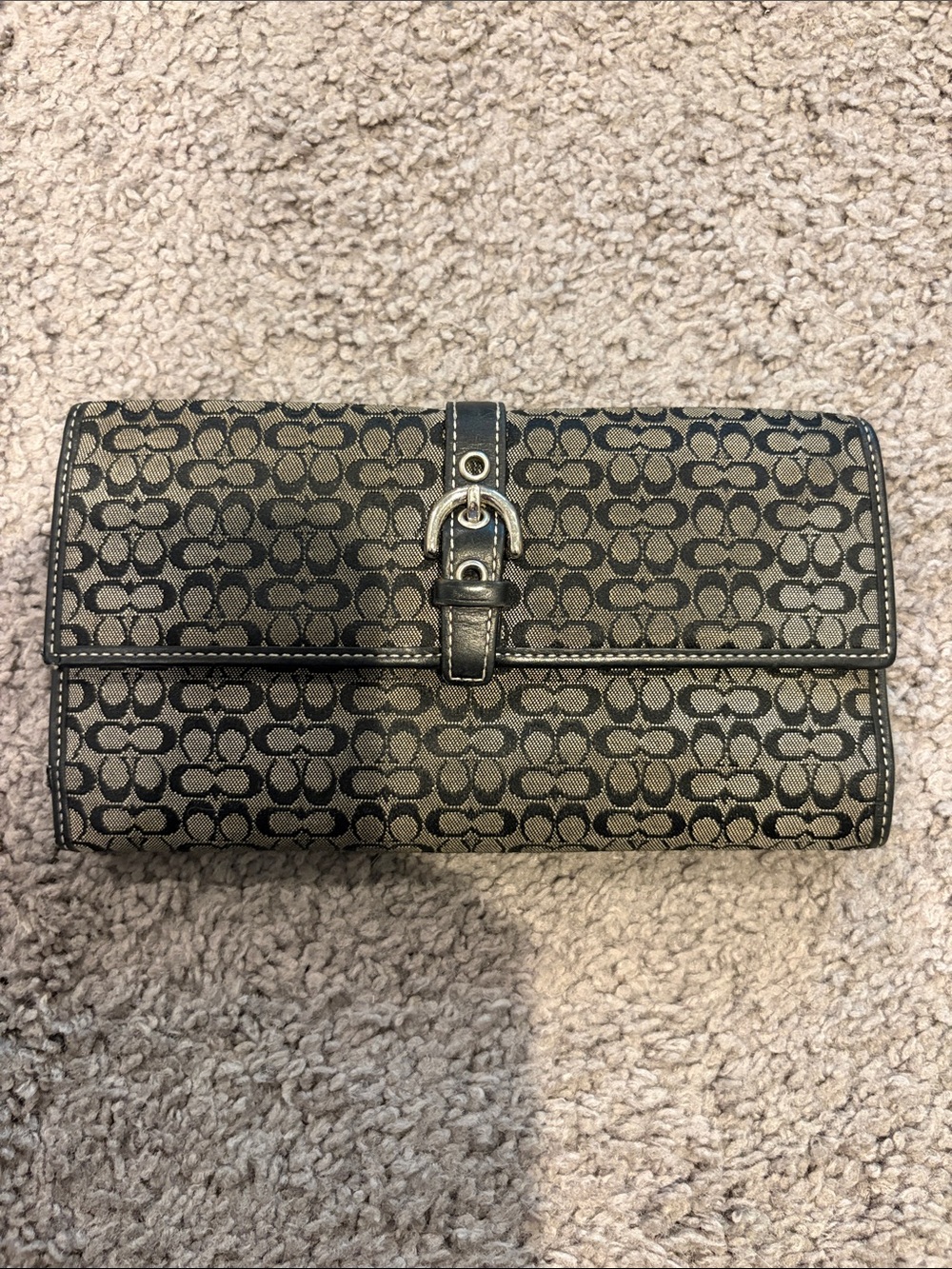 Vintage Coach Leather Wallet